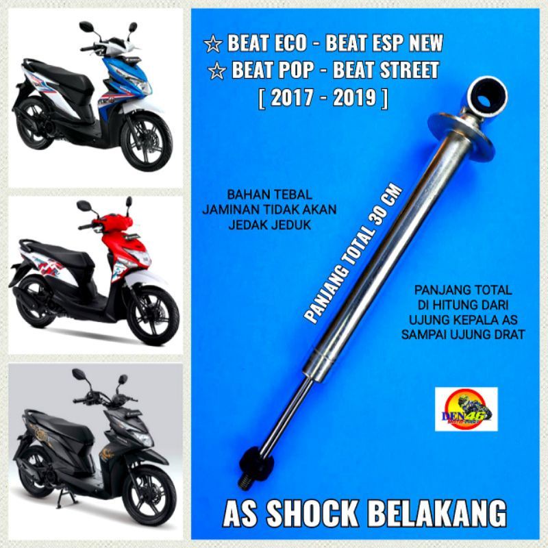 Tabung As Hidrolis Shock Belakang Beat Fi Injeksi Scopee spacy Vario led