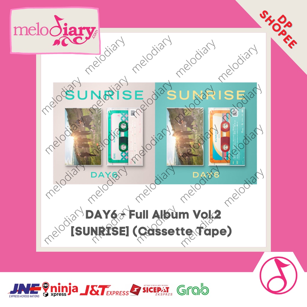 DAY6 - SUNRISE (Cassette Tape) (Random Version) [PELUNASAN]