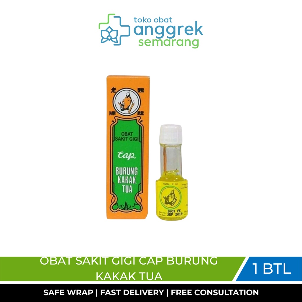 OBAT SAKIT GIGI - Burung Kakak Tua Obat Sakit Gigi