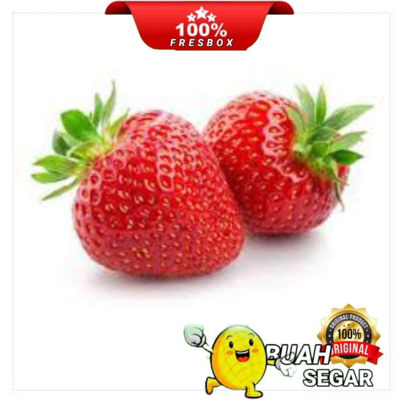 Buah Strawberry Segar 1kg