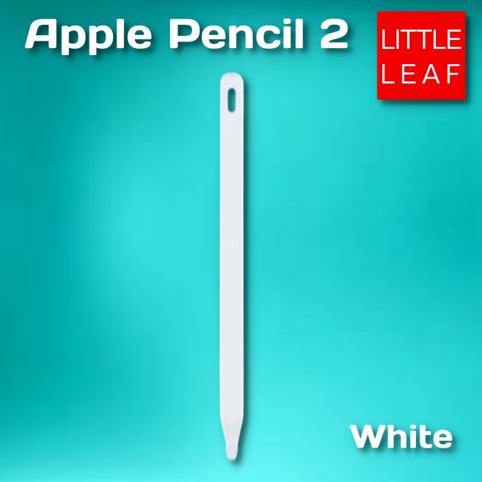

Silicone Apple Pencil 2 Case iPad Stylus Sarung Pensil Pen Silikon - White