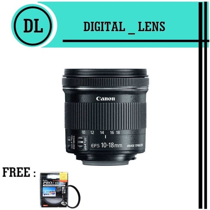 LENSA CANON 10-18 STM DISTRIBUTOR