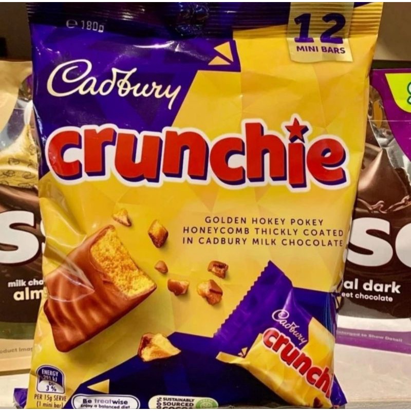 

CADBURY Crunchie Isi 12 Pcs (Made in Australia)