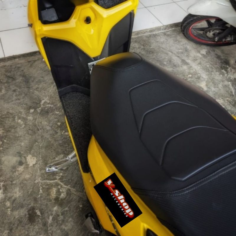 Custom Cover Kulit Jok Motor Vario New 160 150 Old 125 110 Penutup Jok Terbaru