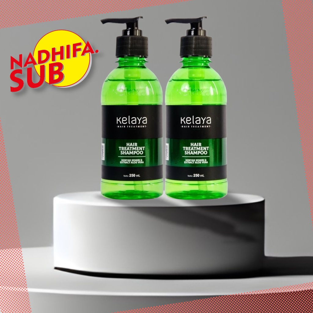 KELAYA SHAMPOO HAIR TREATMENT ANTI RAMBUT RONTOK 250 ML ORIGINAL BPOM