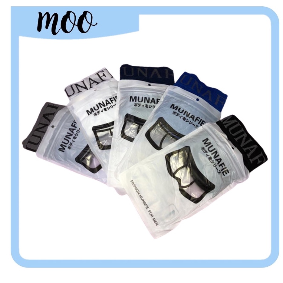 MOO XB030 Celana dalam pria boxer isi 5 pcs random berkualitas -Paket bundling Murah