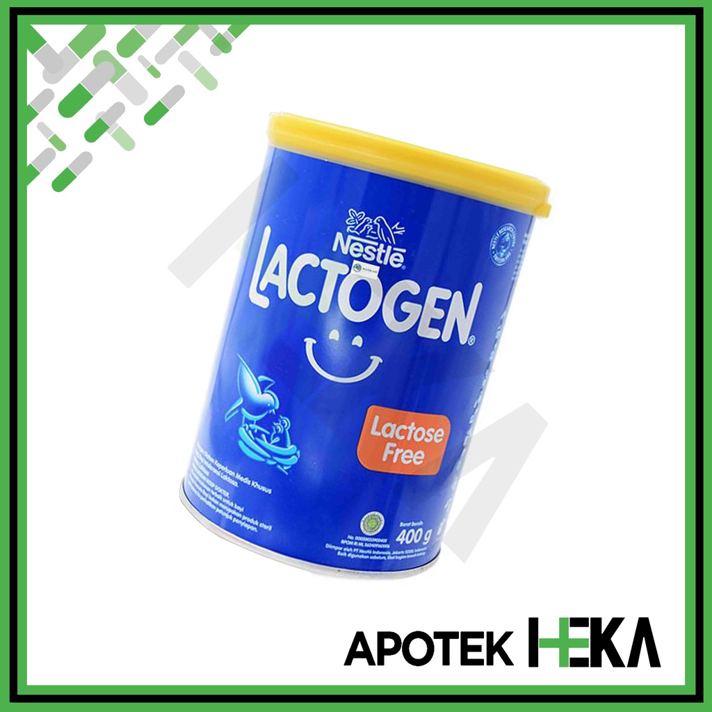 Lactogen Lactose Free 400 g - Susu Formula Bebas Laktosa 0-12 Bulan (SEMARANG)