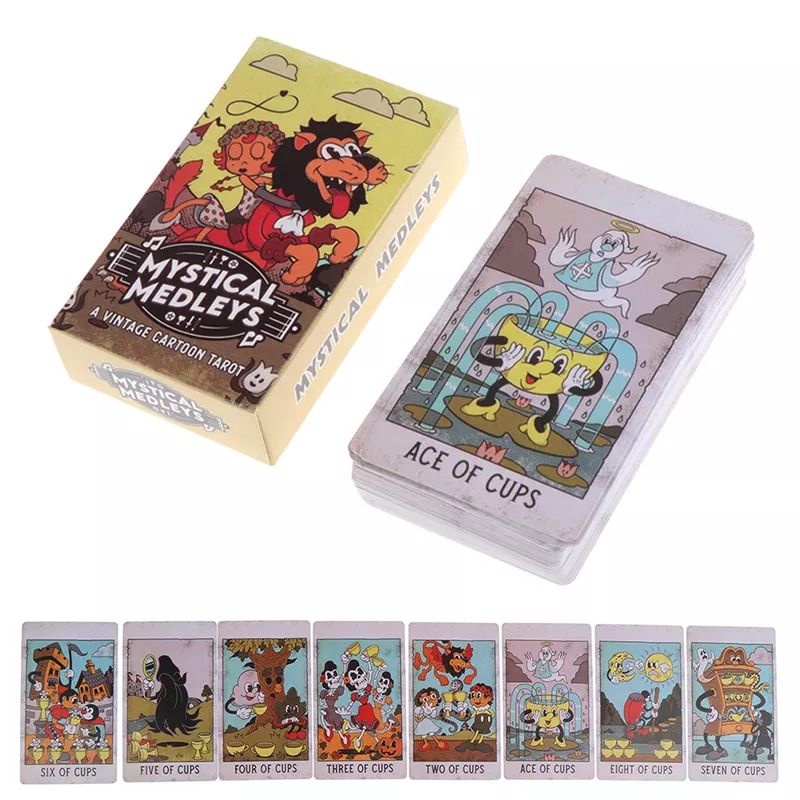 Mystical Medleys Tarot 12x7cm include guide paper