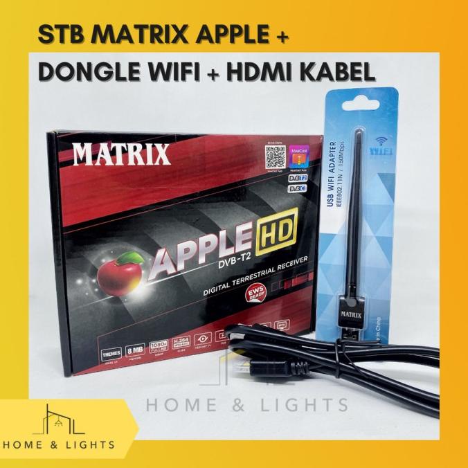 Receiver Matrix Apple DVB T2 Digital Full HD