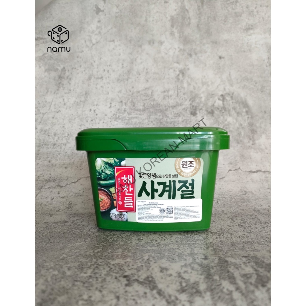 

Haechandle Seasoned Soybean Paste Ssamjang 500gr / Pasta Kedelai Fermentasi / Fermented Soybean Paste