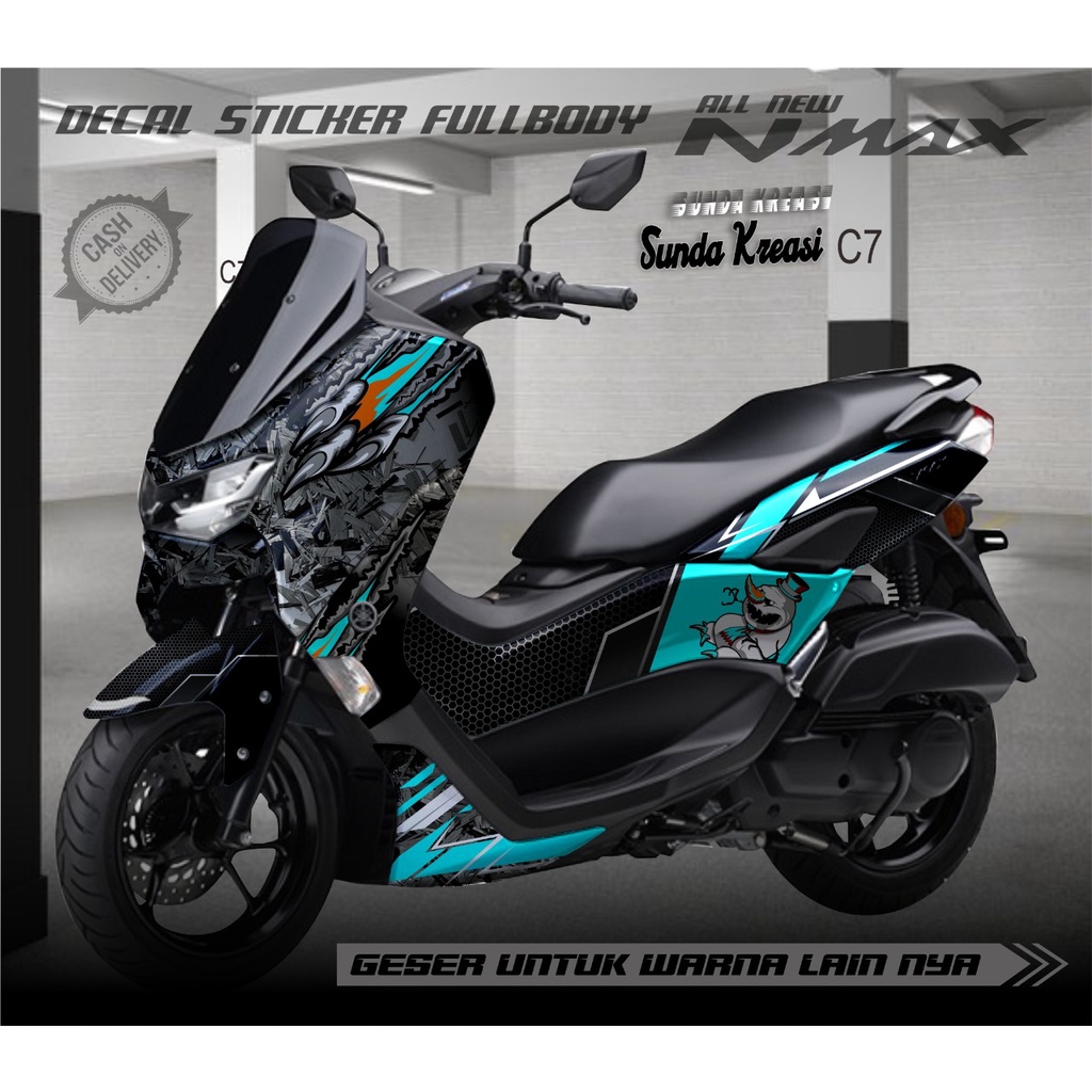 Jual Decal sticker nmax old nmax new new variasi carbon Shopee Indonesia