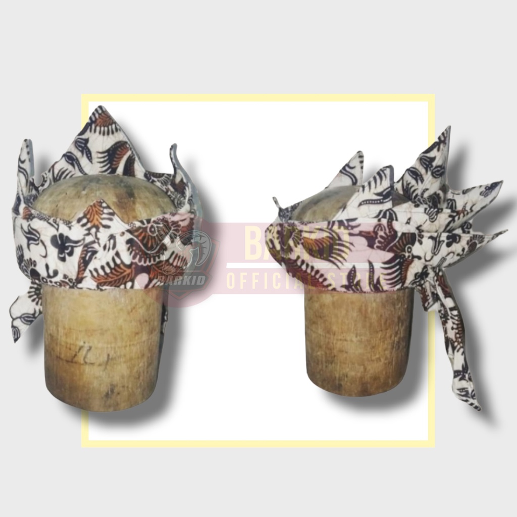 iket merak ngibing praktis permanen siap pakai medium quality iket sunda bendo blangkon Totopong ude
