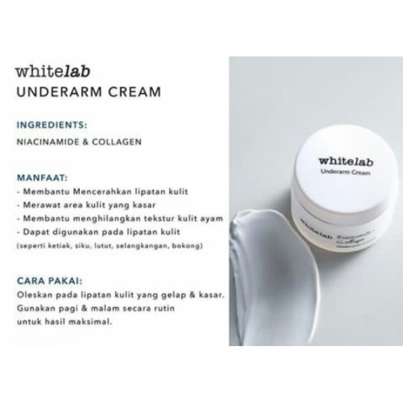 WhiteLab Underarm Cream 20gr