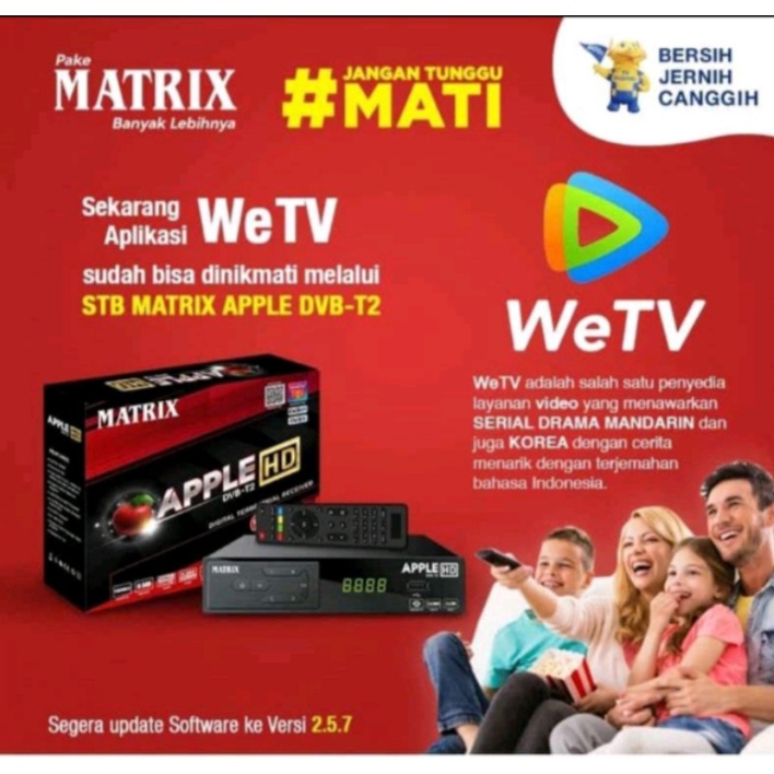 SETBOK MATRIX APPLE TERMURAH / SET TOP BOX TV DIGITAL / SET TOP BOX MATRIX / SETBOX DIGITAL