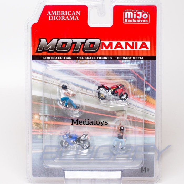 american diorama motomania mijo exclusive skala 1:64