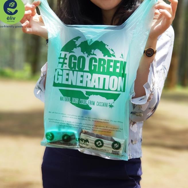 

Kantong Plastik Singkong (Large)- Kantong Biodegradable - Tote Bag