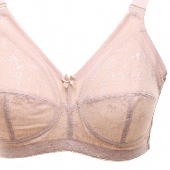 BRA BASIC BIG SIZE 34 - 44 | Scelta Underwear 023 | Murah - Ungu, 34