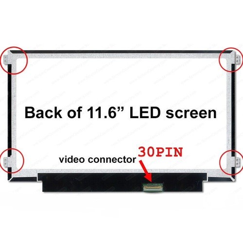 LCD 11.6 SLIM 30 PIN KANAN KIRI DELL INSPIRON P24T001 P24T003 P25T002 LED 11.6&quot; 30 PIN SLIM