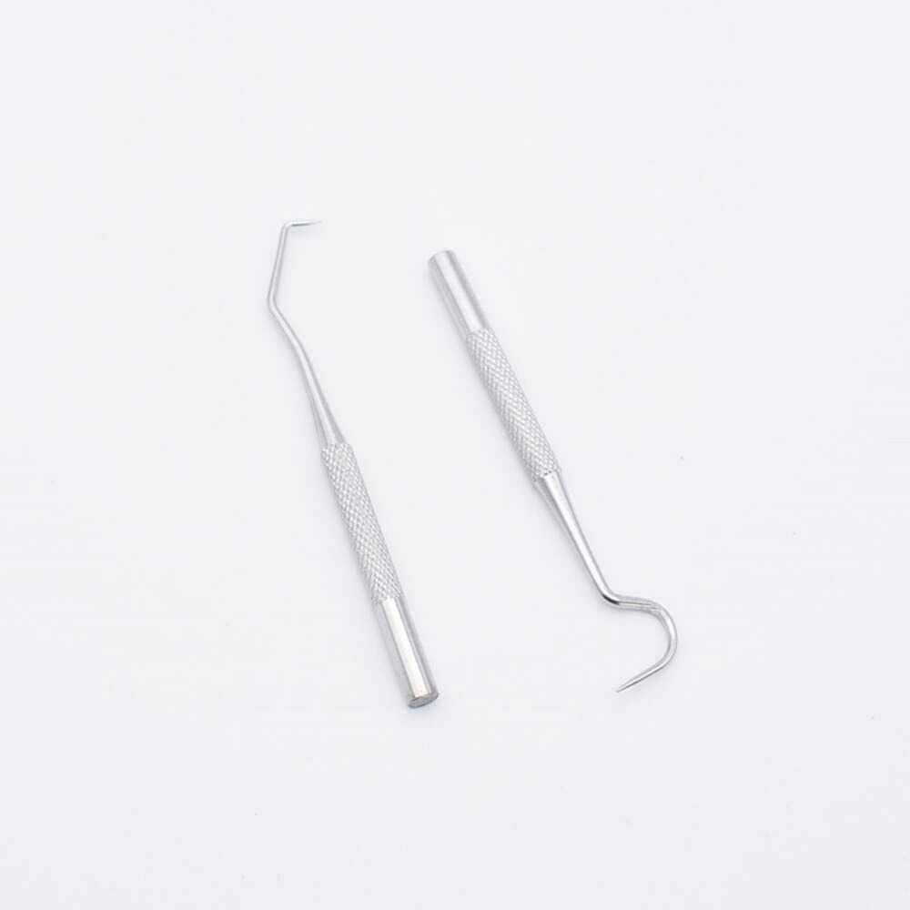 KR Tusuk Gigi Pembersih Sela Gigi 3 Pcs Stainless Steril Toothpick Set