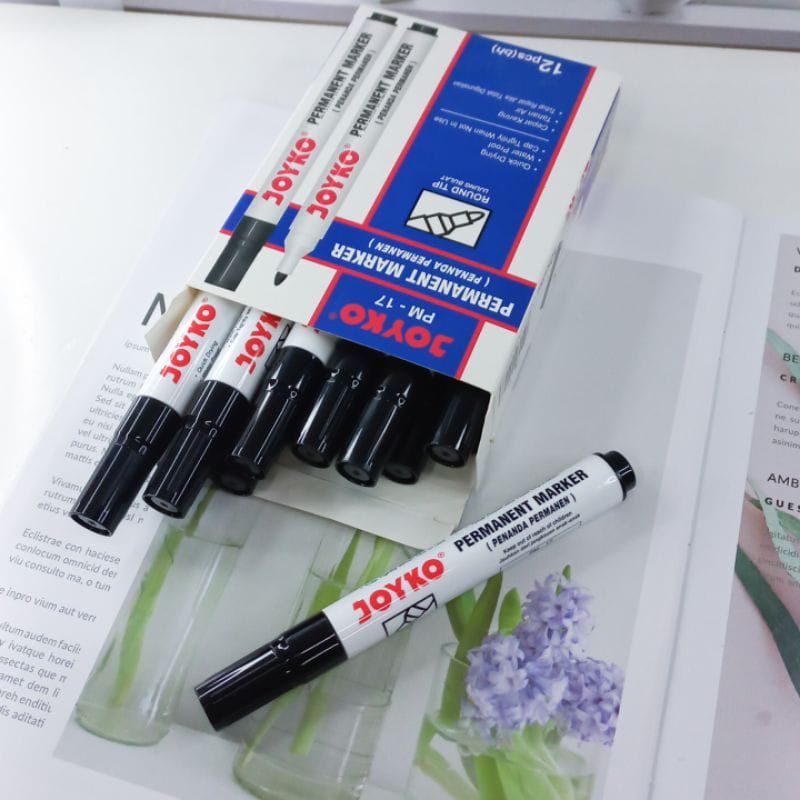 

RK Spidol Joyko permanent / Spidol Joyko White board (1 pack isi 12 pcs)