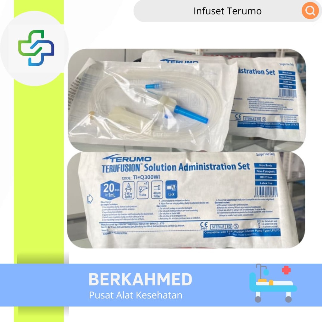 TERUMO Infusion Set/Infus Set Dewasa Terumo/Infuset Dewasa Terumo/Infusion Set Terumo