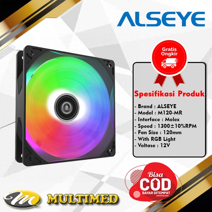 Fan Case Cassing Gaming Alseye Airmax M120 RGB