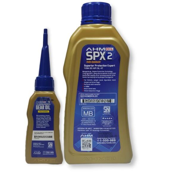 PAKET OLI SPX 2 MATIC DENGAN OLI GARDAN SPX FULL SYNTHETIC ORIGINAL