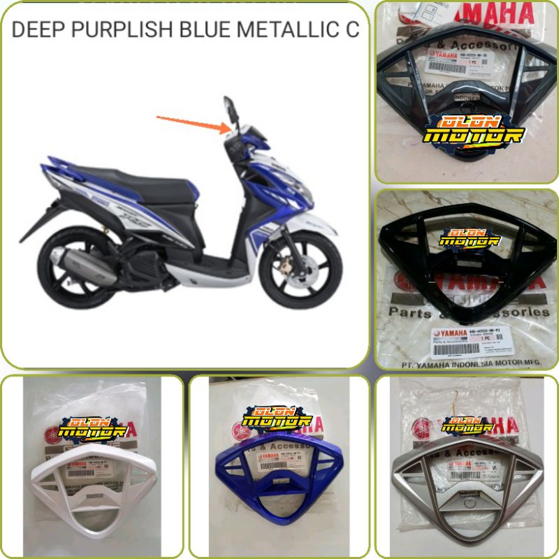 cover meter, speedometer xeon, xeon rc putih original