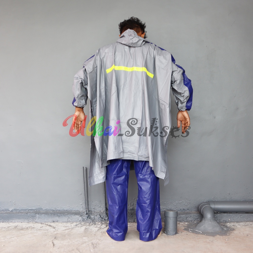 Jas Hujan Ponco Lengan Celana Raincoat GetZ Mantel Hujan Setelan Poncho Murah