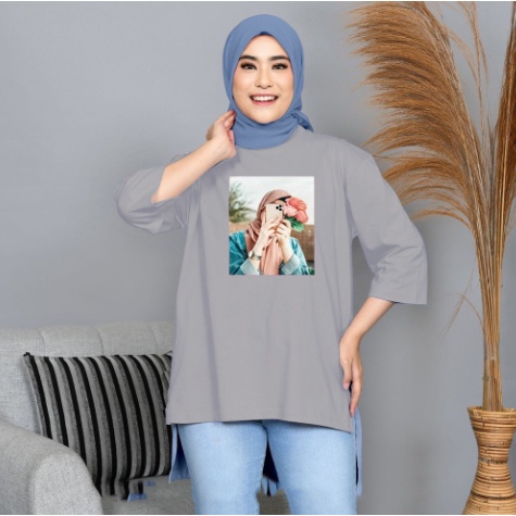 FC - TUNIK BASIC OVERSIZE WANITA HIJAB'S VARIASI 0280 DTF