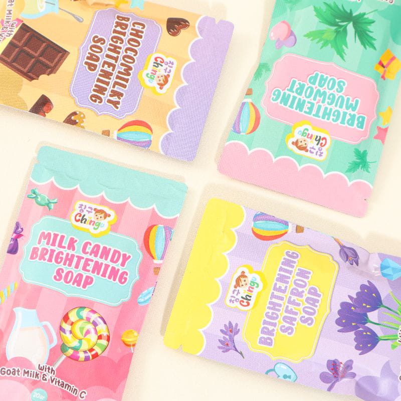SABUN PENCERAH KIYOWO 20GRAM BRIGHTENING SOAP CHINGU KIYOWO YEPPU YEPPU
