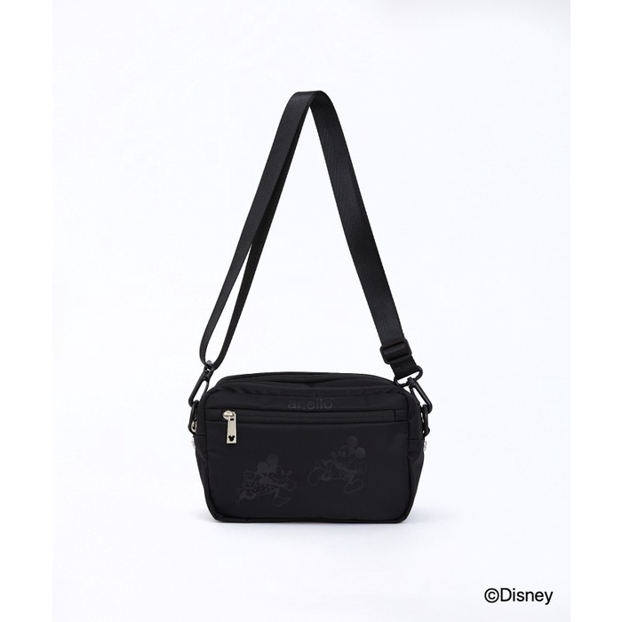 Disney Anello - Tas Selempang - Square Shoulder Bag Black