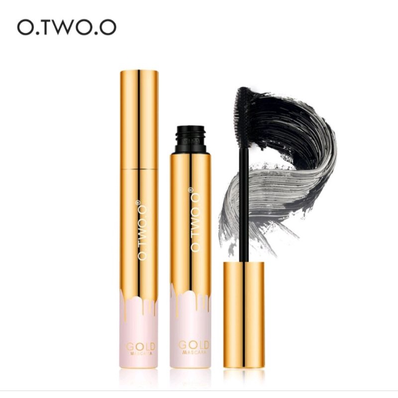 O.TWO.O Gold Mascara Waterproof Long Lasting Curling Eyelash