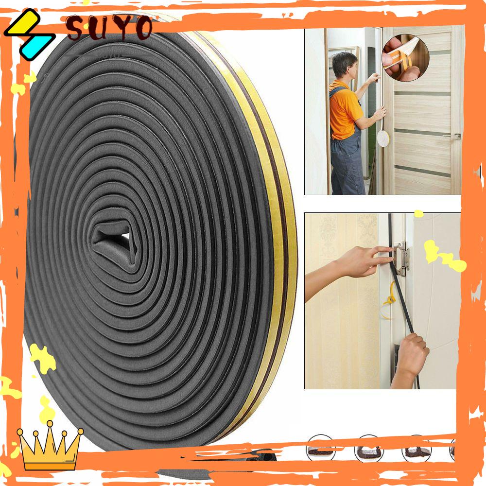 Suyo Seal Strip Kedap Suara Anti Tabrakan Panjang 5 / 10m