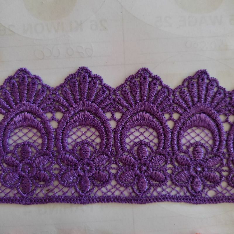 RENDA GIPER GYPER LEBAR 6CM HARGA PER 100CM