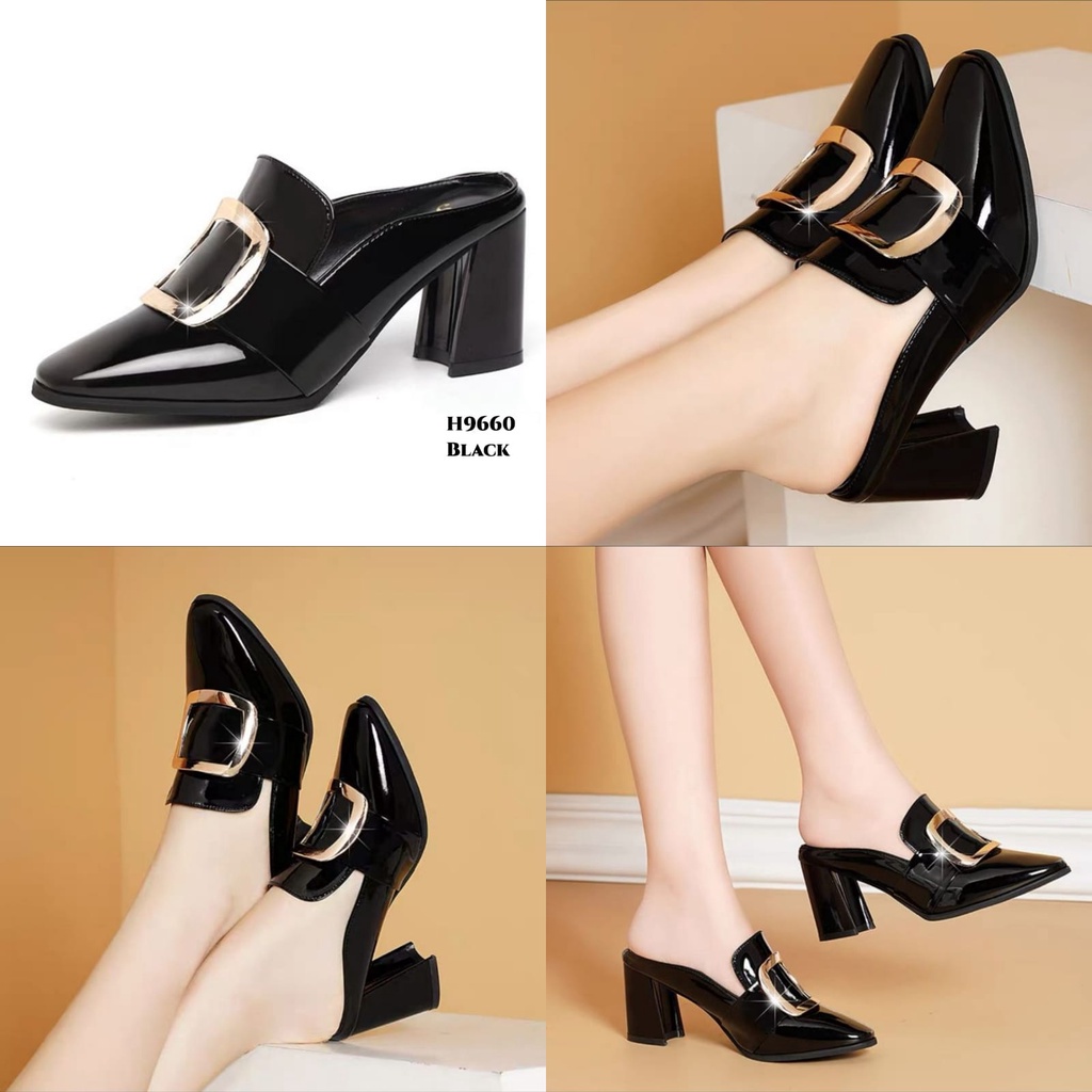 PRF High Heels Selop Fashion Korea H9660