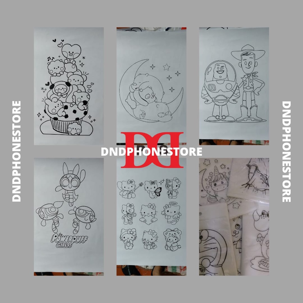 

1PCS - Goodie Bag Spunbond model Oval UK 30x40 Untuk Mewarnai/ Goodie Bag Lukis