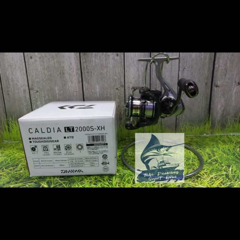 REEL SPINNING DAIWA CALDIA LT 2000S XH POWER HANDLE