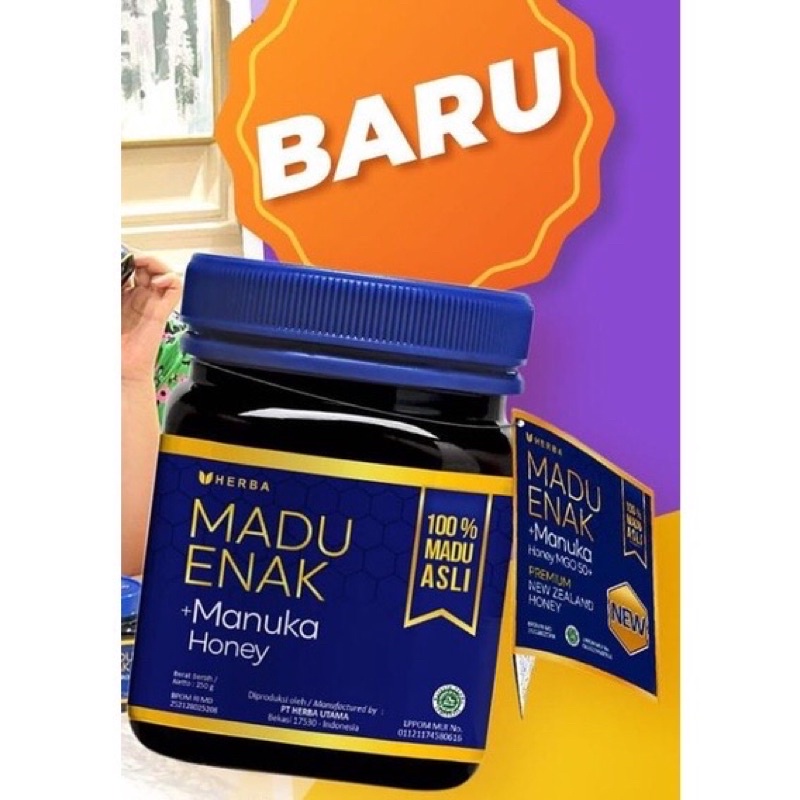 

Madu Enak + Manuka Honey 250GR