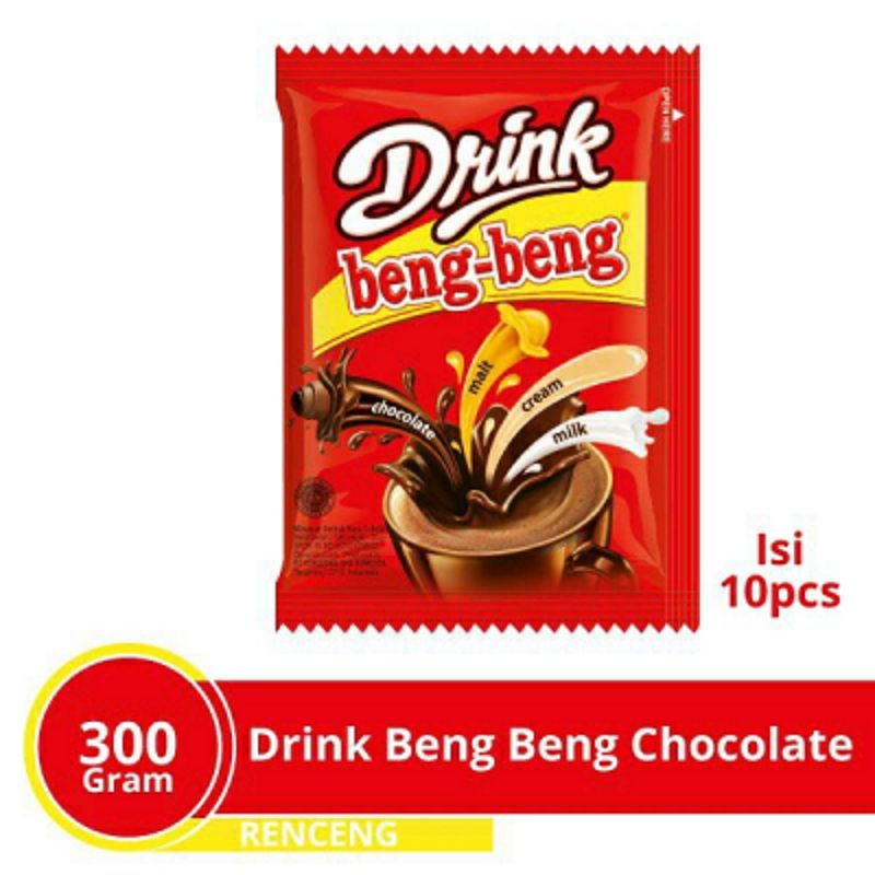 

drink beng beng 1renceng 10 sachet