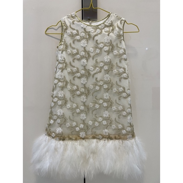 Baju dress natal anak perempuan kondangan pesta party fashion show elegan mewah