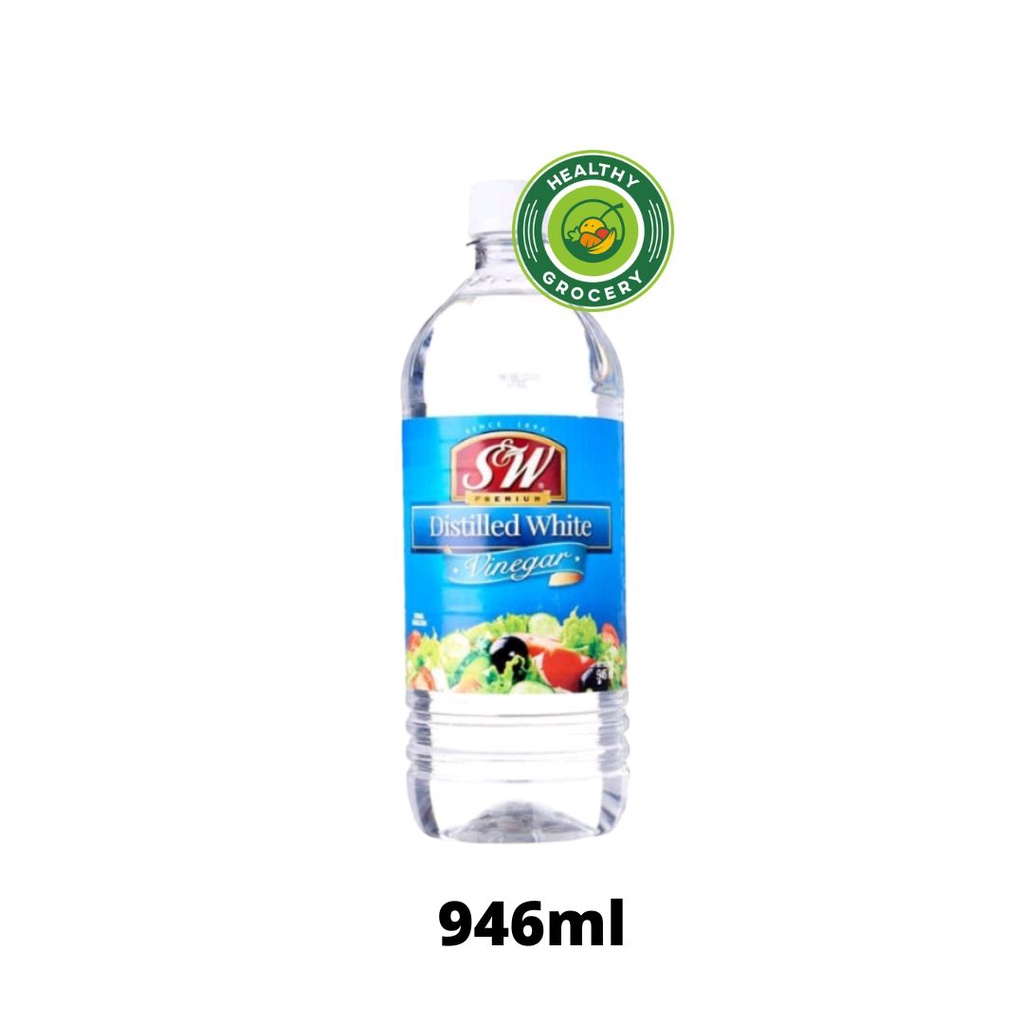 

SW Distilled White Vinegar 946ml S&W CUKA PUTIH / SW White Vinegar