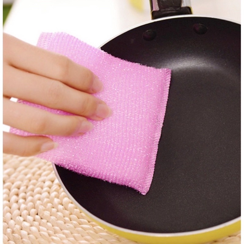 Spon Cuci Piring Sponge Spons Busa Gosok Diswash Scouring Cleaning Pad Panci