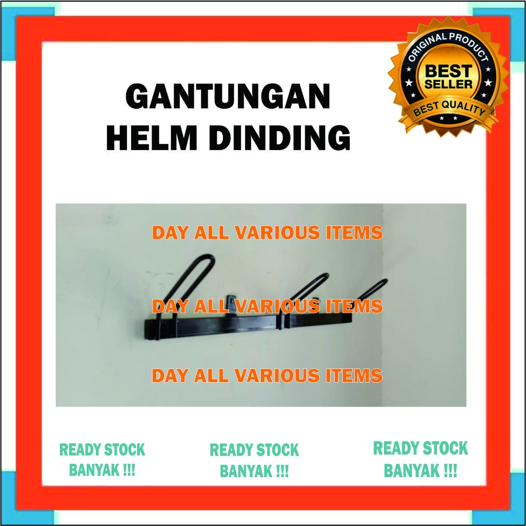 GANTUNGAN HELM DINDING ASLI