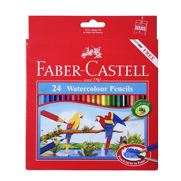 

[COD] Faber Castell Watercolour Pencils 24