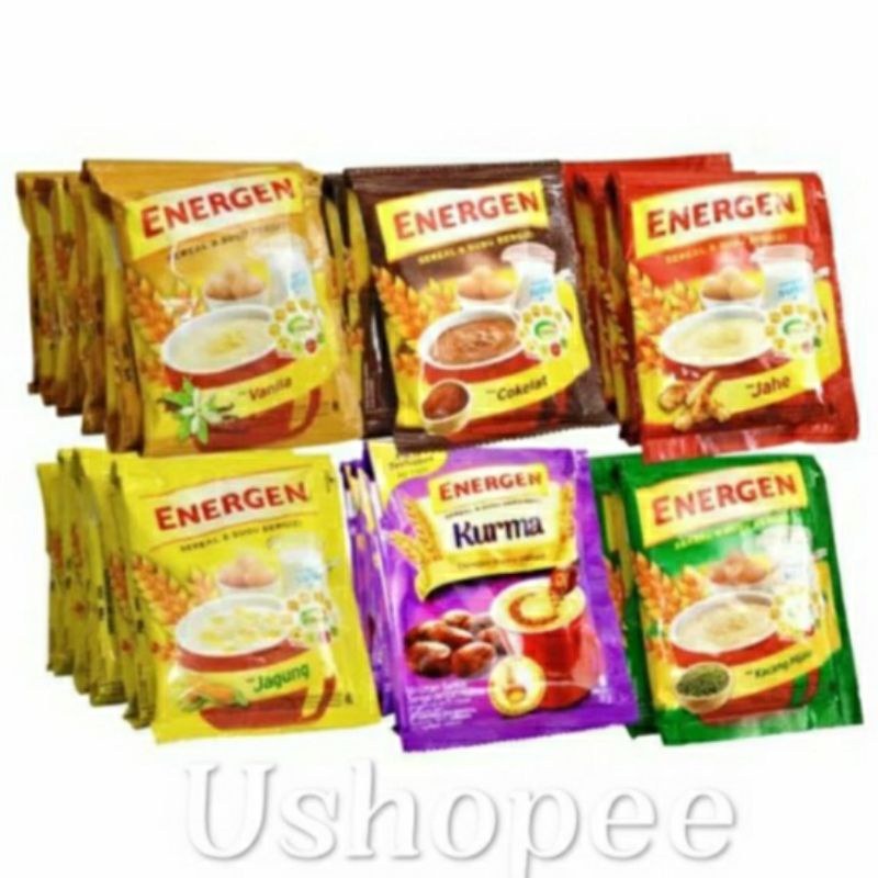 

Energen sereal 10 sachet @32gr