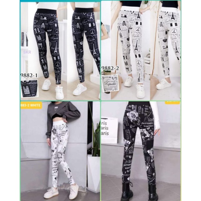 NEW LEGGING MOTIF KORAN IMPORT / LEGGING IMPORT MURAH / LEGGING MURAH