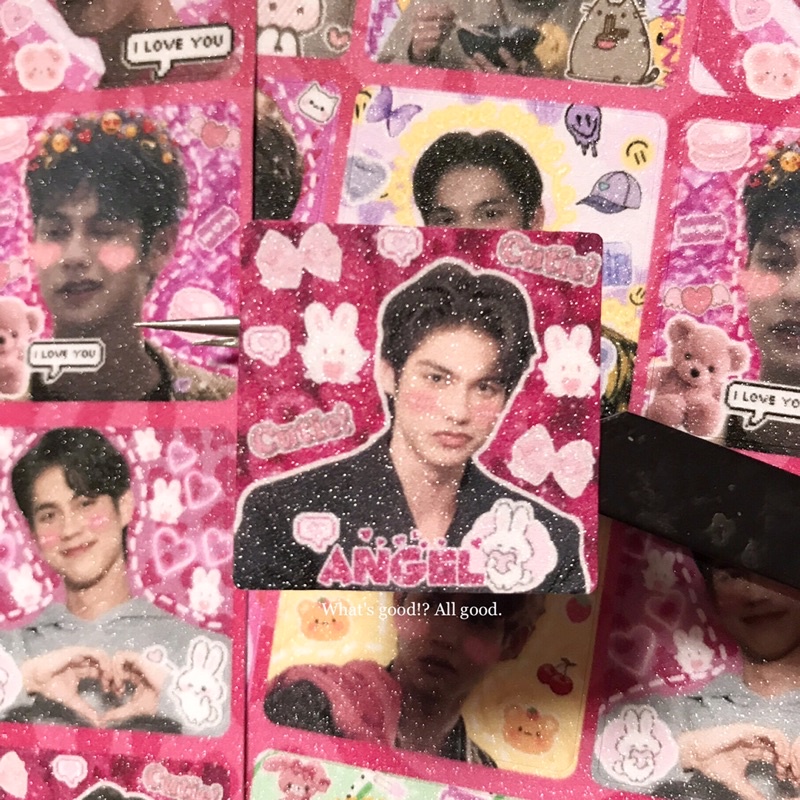 

F4 THAILAND GLITTER STICKER by What's good!