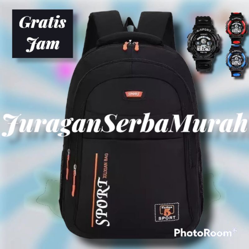 Tas Ransel Sekolah Anak Laki-laki Sport Murah