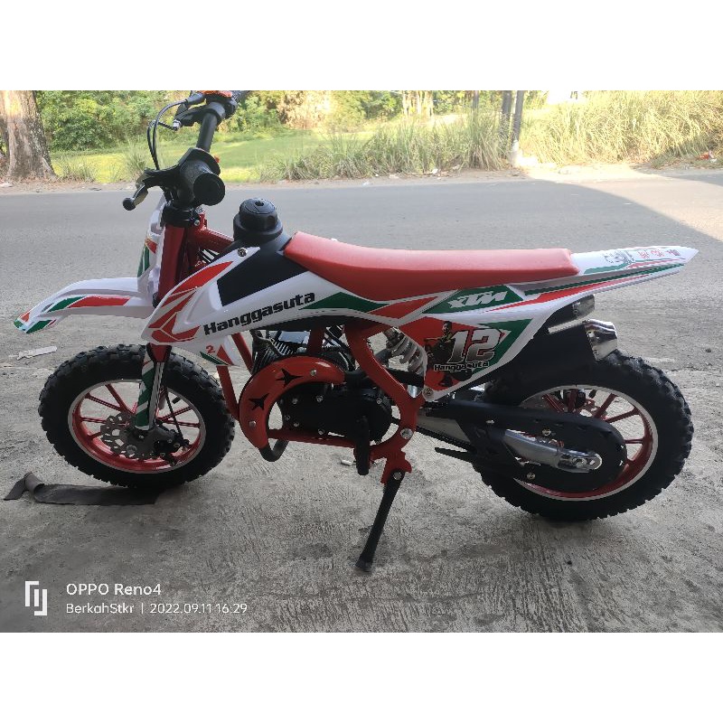 striping trail mini body xtm custom ( Bukan motor nya)
